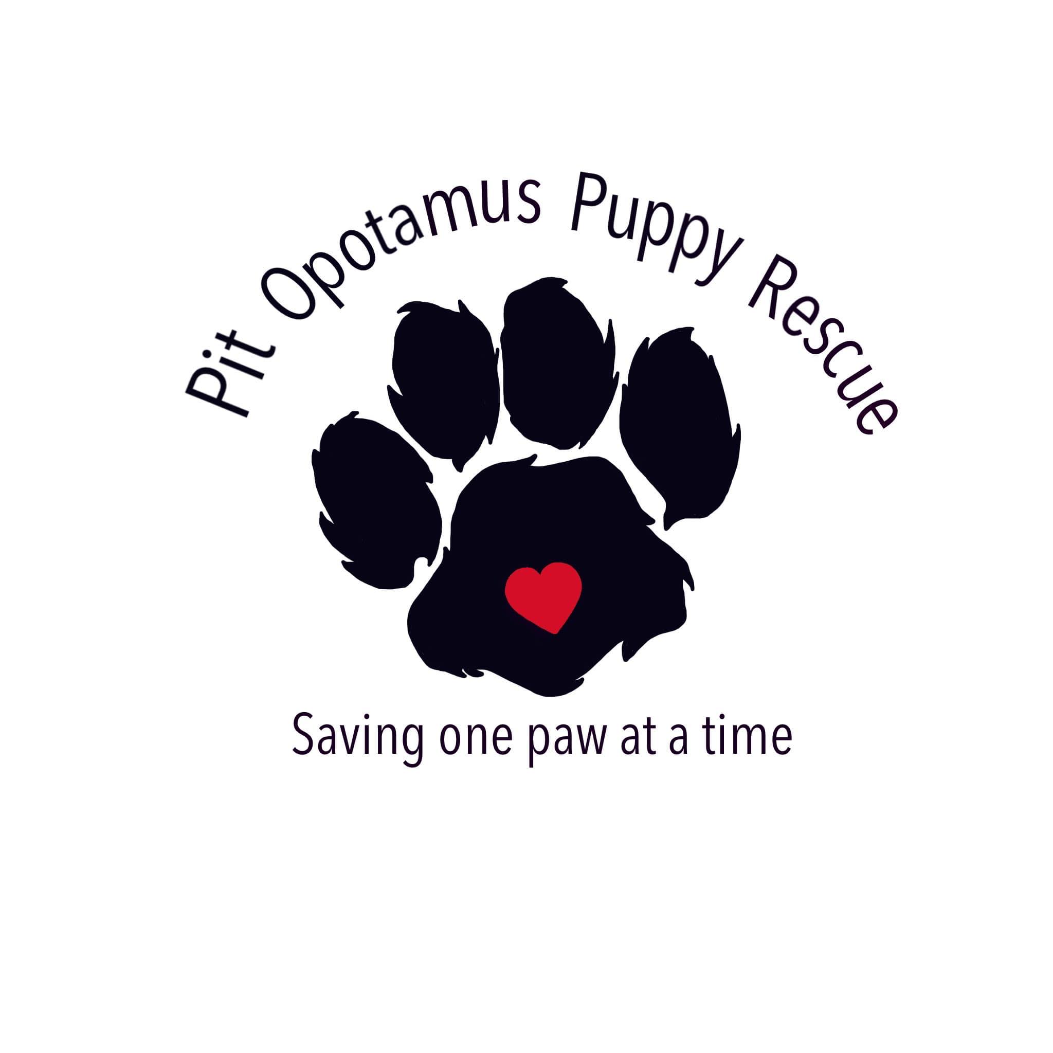 Pit Opotomous Puppy Rescue Logo